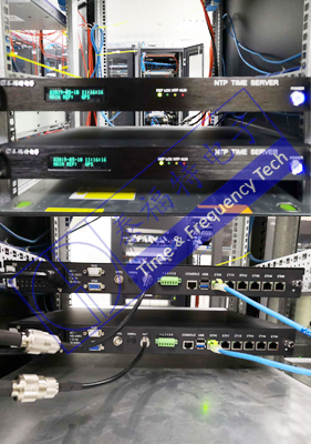 HJ210GPS时钟服务器上架实景图 HJ210GPS时钟服务器上架实景图