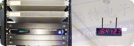 时统设备上架运行实景图 时统设备上架运行实景图