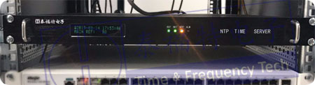 NTP网络时间服务器上架运行实景图 NTP网络时间服务器上架运行实景图