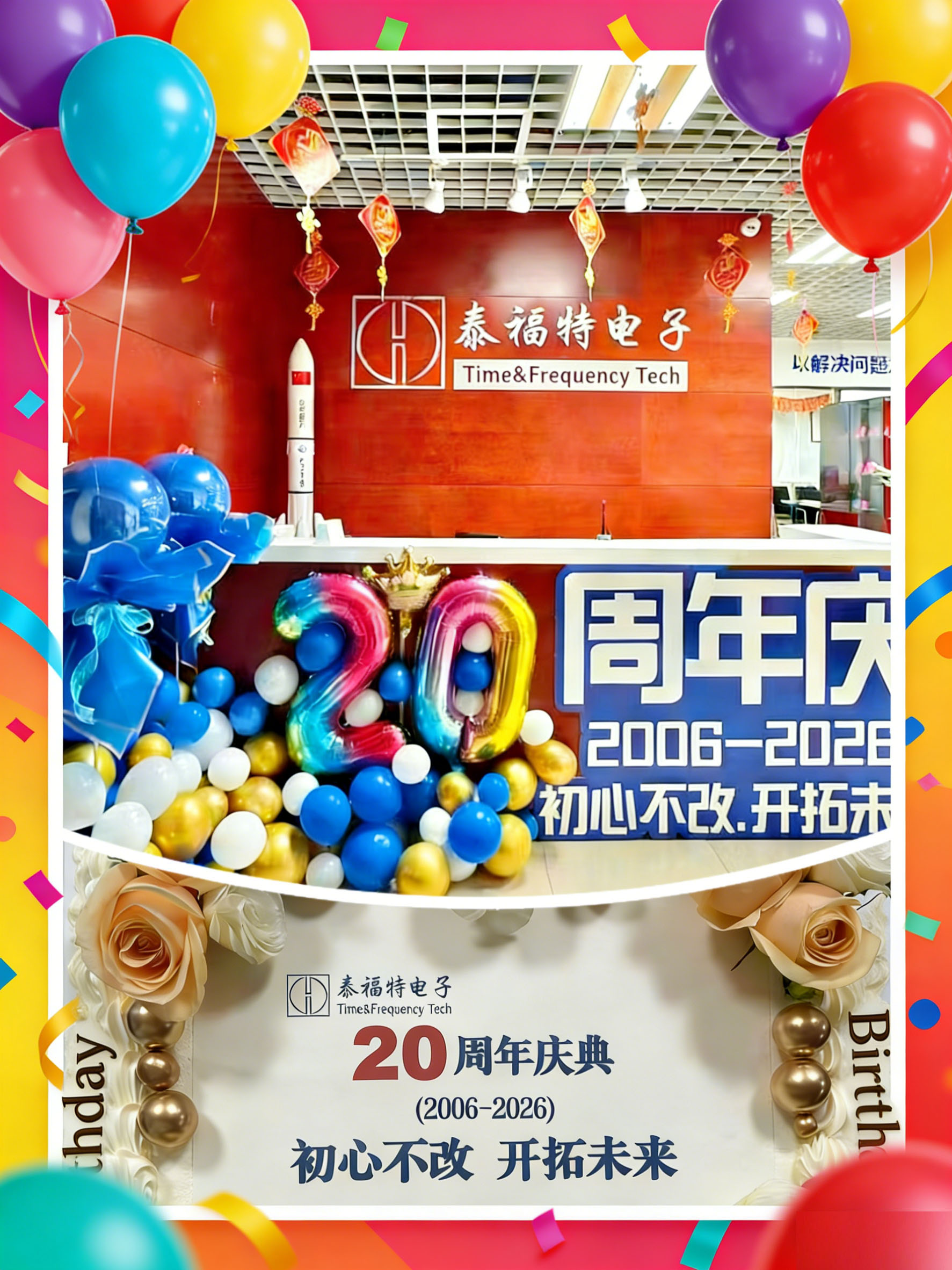 初心不改，开拓未来！我们20岁了！